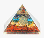 7 Chakras Orgone Pyramid