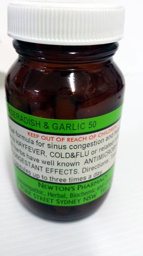 Horseradish &amp;amp; Garlic 500mg
