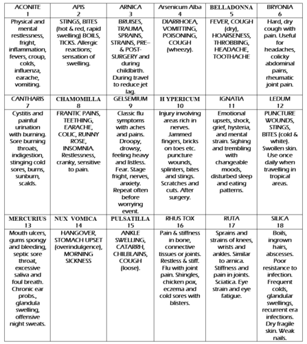 HOMEOPATHIC KIT 36