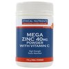 MEGA ZINC 40mg & Vitamin C powder 190gm Orange