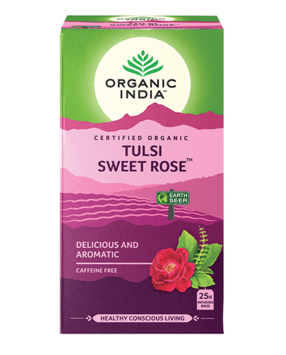 Tulsi Organic Tulsi Sweet Rose 25 Tea Bags