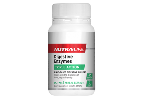 Nutra-Life Digestive Enzymes Triple Action capsules 60
