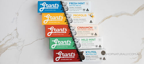 Grants toothpaste