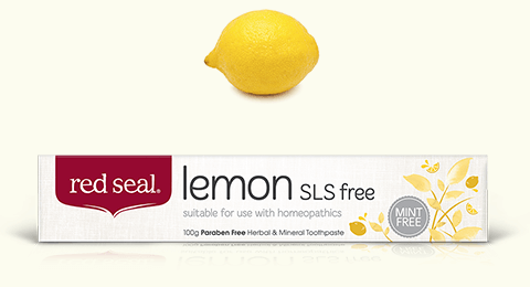 Red seal Lemon tooth paste