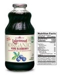 Lakewood Organic Pure Blueberry 946ml
