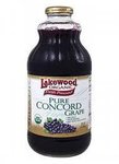 Lakewood Organic Pure Concord Juice