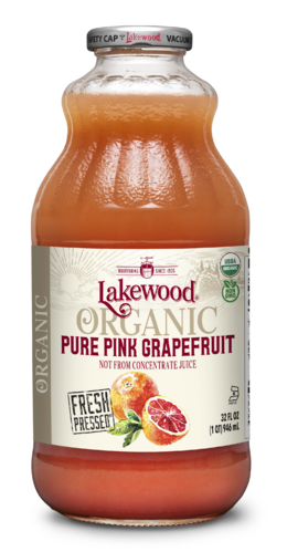 Lakewood Organic Pure Pink Grapefruit Juice 946ml