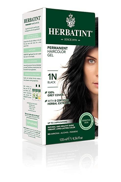 Herbatint 1N Black Natural Hair Dye - Newton's Compounding Pharmacy