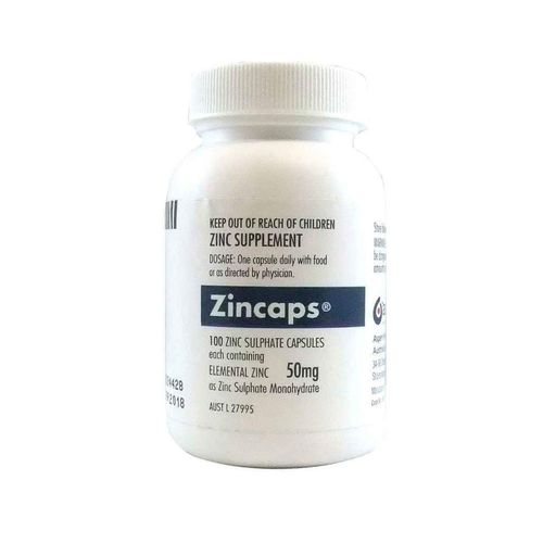 ZINCAPS 50MG 100
