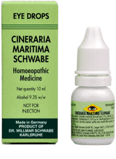 Schwabe Cineraria Drops With Alcohol 10mls