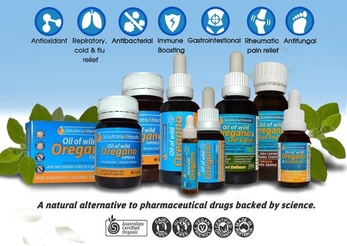 Solution4Health Organic Oil of Wild Oregano
