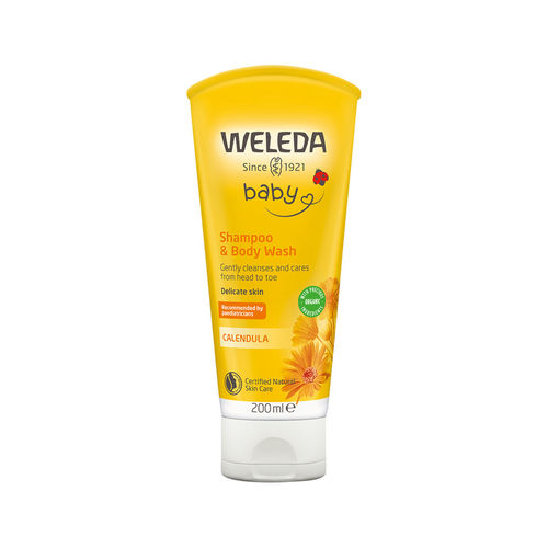 Weleda Baby Shampoo &amp; Body Wash Calendula 200ml