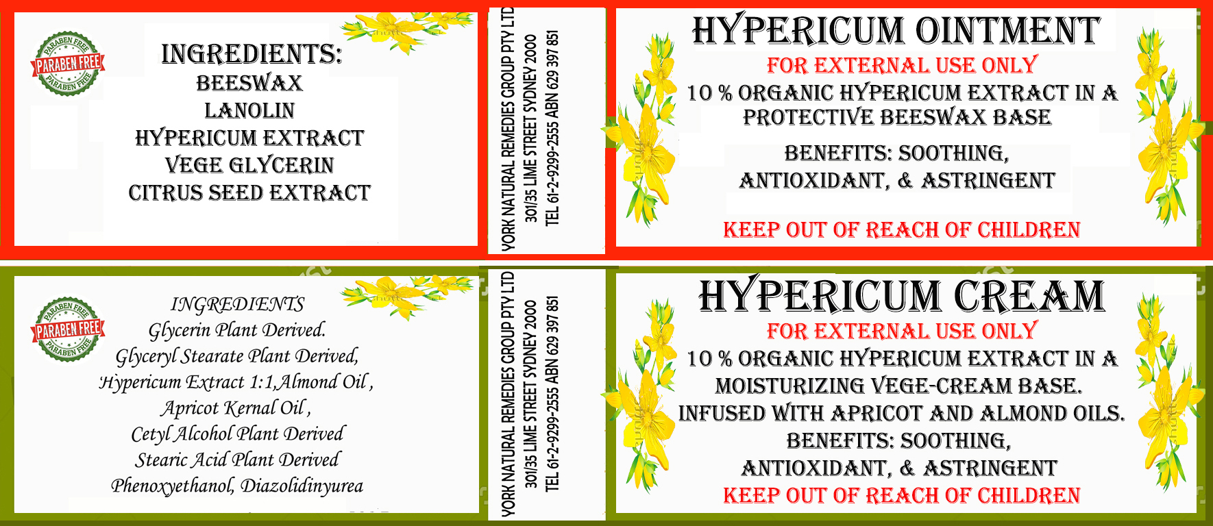 Hypericum Ointment